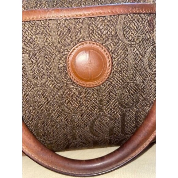 Gucci Vintage Boston Bag – Classic Monogram Canvas & Leather Trim - Picture 11 of 12